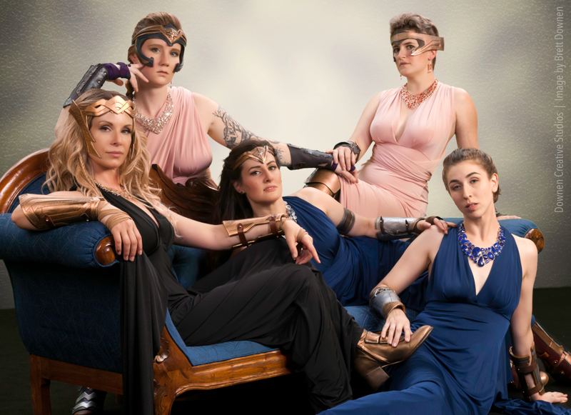 Illustration for article titled Cosplayers Create Their Own Wonder Woman Vanity Fair Shoot